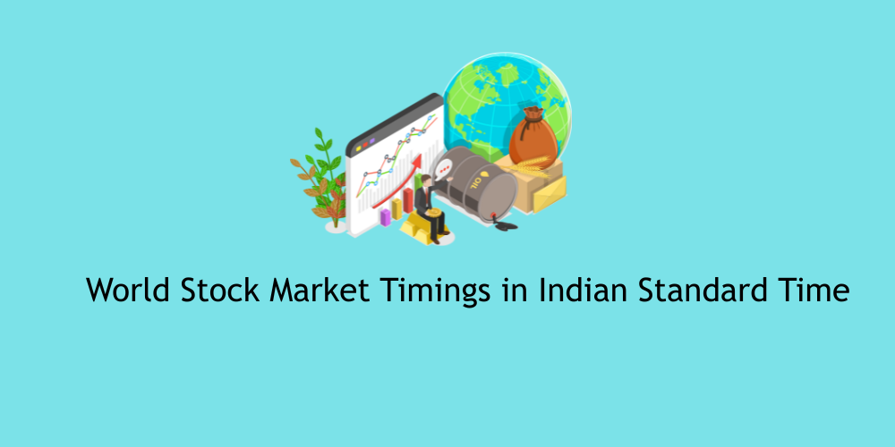 world stock market timings in IST image